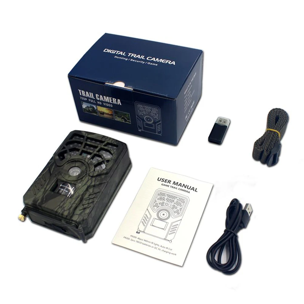 

Trail Camera 720P Game Hunting Cameras with Night Vision Waterproof Night Vision