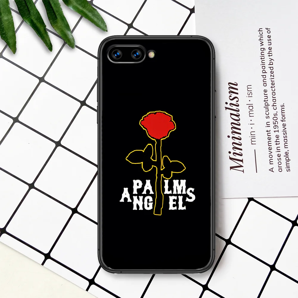 

Luxury Palm-Los Angeles Bear Phone Case For Huawei Honor 6A 7A 7C 8 8A 8X 9 9X 10 10i 20 Lite Pro Play black Bumper Pretty Etui