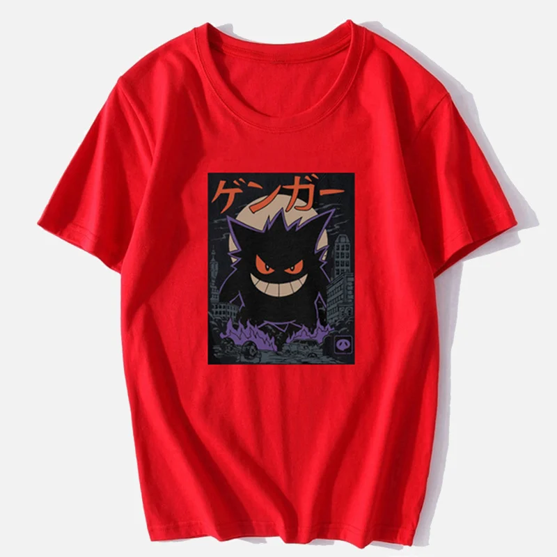 Футболка мужская с мультяшным принтом короткий рукав круглый вырез модная