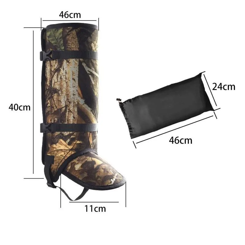 

Legging Cover Loutdoor Hiking Walking Skiing Legging Gaiters Climbing Hunting Waterproof Leg Protection Guard Sandproof