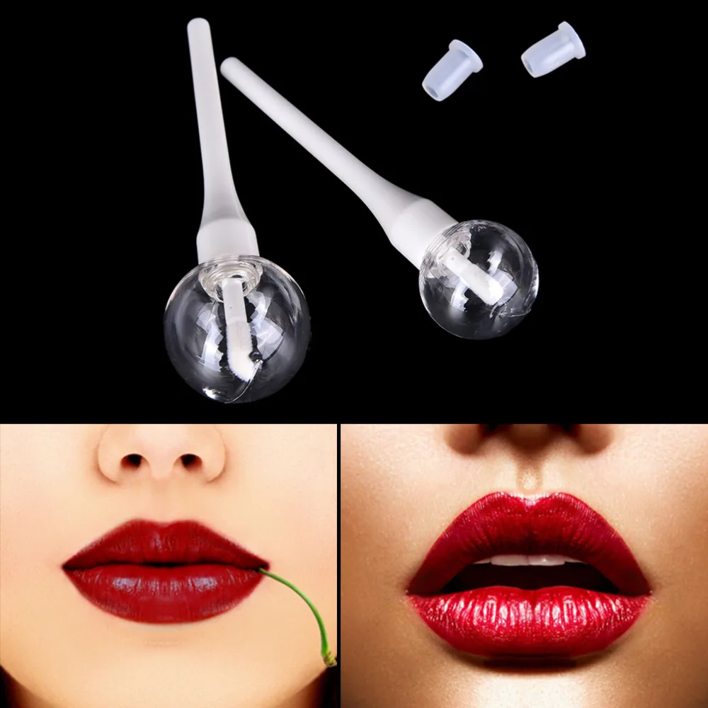 

6/11ML Round Empty Plastic Clear Lip Gloss Tube Lip Balm Bottle Container