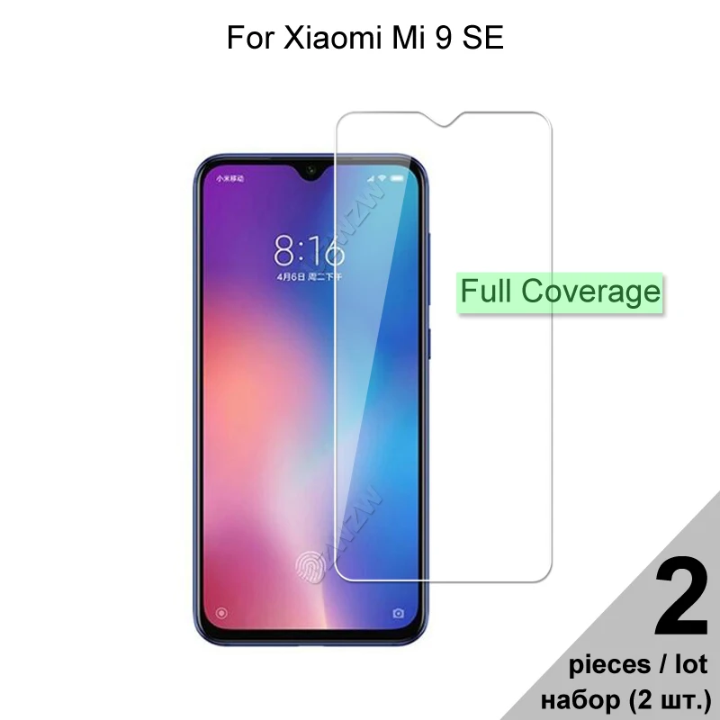 

Закаленное стекло для Xiaomi Mi 9 SE, взрывозащищенное, полное покрытие, Защитное стекло для Xiaomi Mi 9 SE