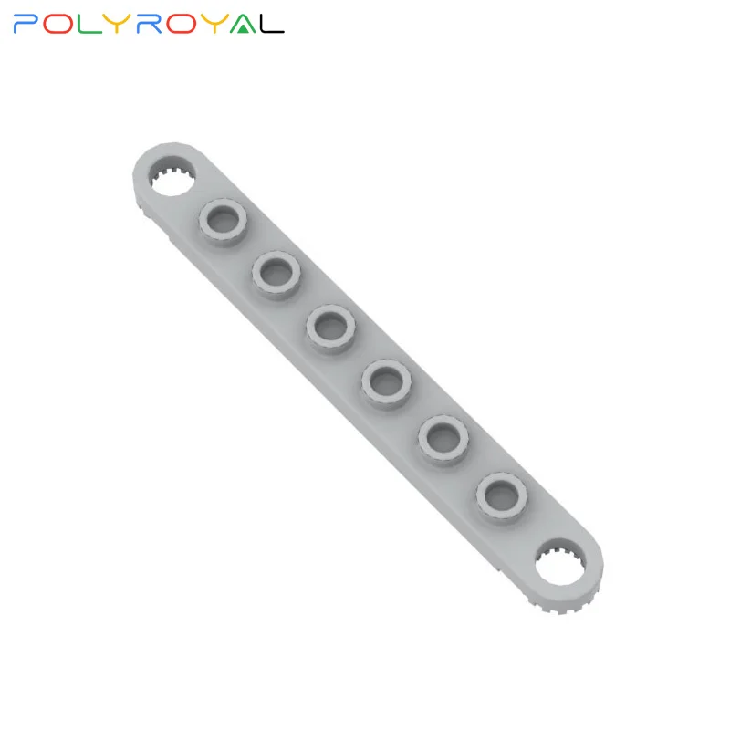 Конструктор technalal, детали, 1x8 зубчатая пластина на обоих концах, 1 шт. MOC, совместимы с брендами игрушек для детей, 4442