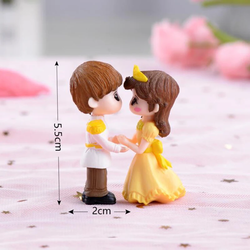 doll-12 Смола милая кукла для DIY кукольный домик аксессуары для влюбленных Пара кукольный домик украшение подарок игрушки для детей - Цвет: doll-12
