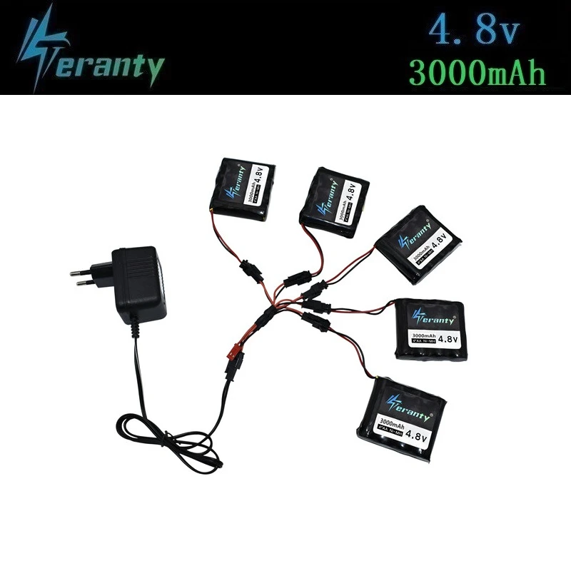 3000mah 4,8 v перезаряжаемая батарея для Rc игрушек автомобилей танков роботов пистолет NiMH батарея AA 4,8 v 2400mah аккумулятор для Rc лодки 1 шт