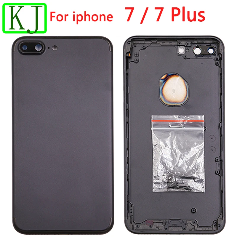 Для iPhone 7G 7 Plus 7 P крышка батареи задняя дверь корпус средняя рамка Металлическое шасси+ боковые кнопки+ Sim лоток