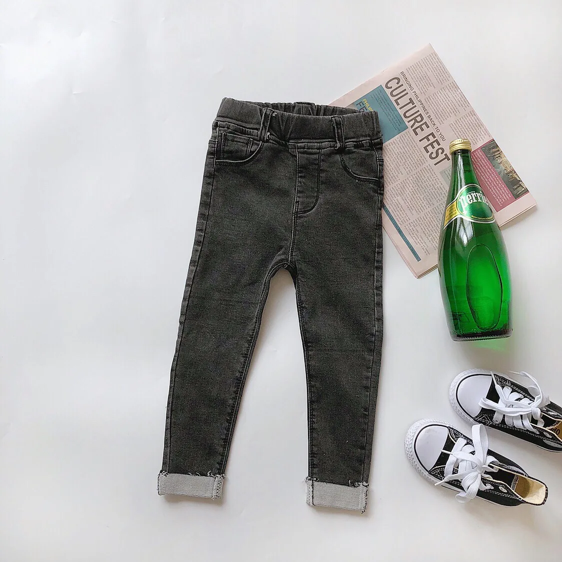 2019 г. Осень Новое поступление корейский стиль хлопковые однотонные повседневные