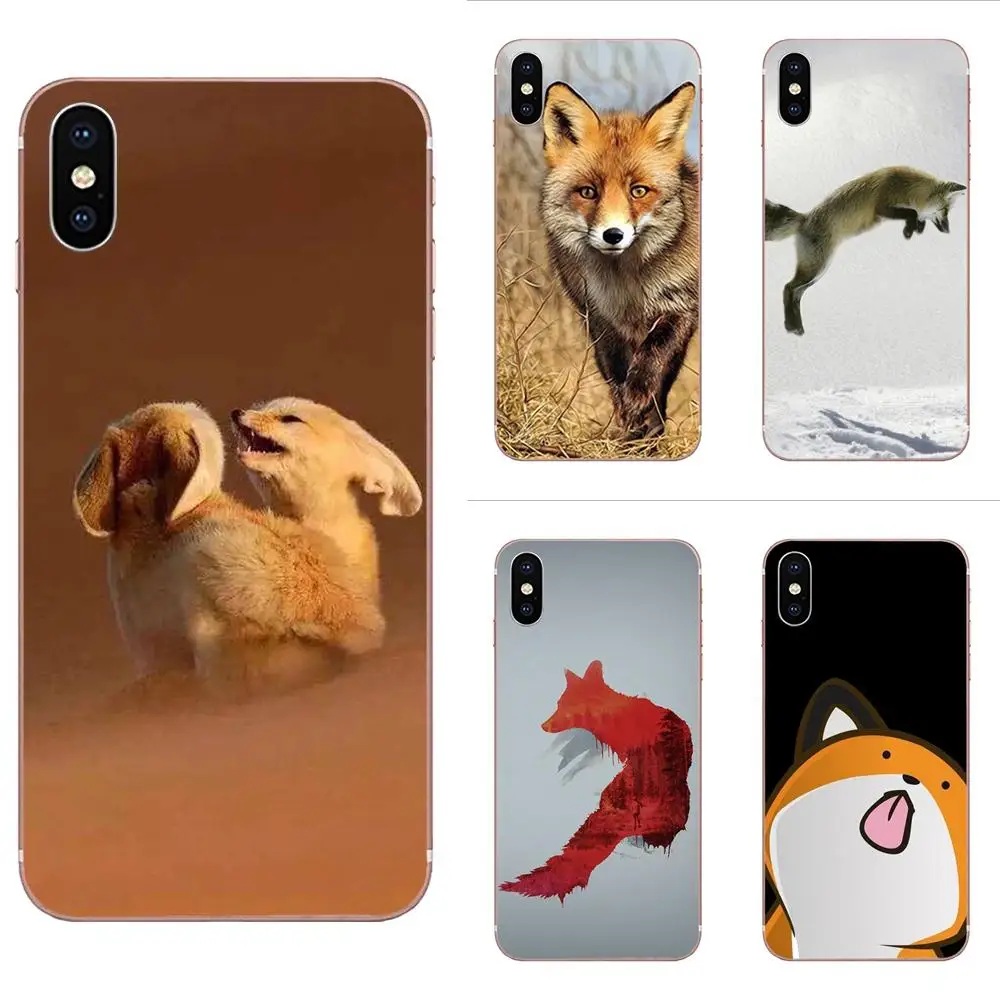 Роскошные Мультяшные Чехлы для сотовых телефонов Red Fox Xiaomi Mi3 Mi4 Mi4C Mi4i Mi5 Mi 5S 5X 6 6X 8 SE