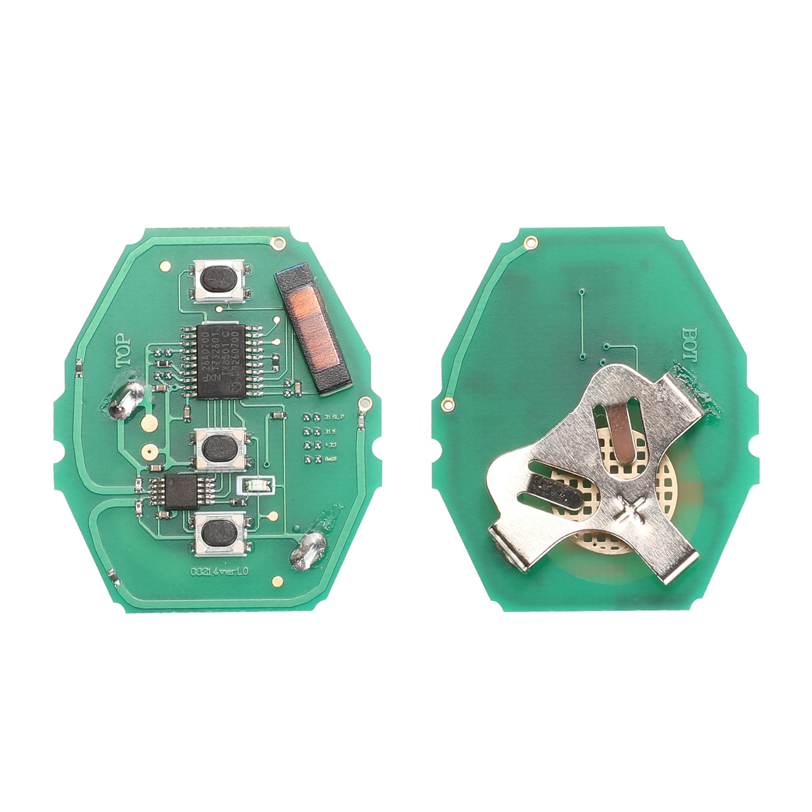 

jingyuqin 5pcs 3 Buttons 315/315LP/433Mhz With ID46-7953 Chip Remote Car Key Circuit Board Fob For BMW 3 5 7 Series CAS2 System
