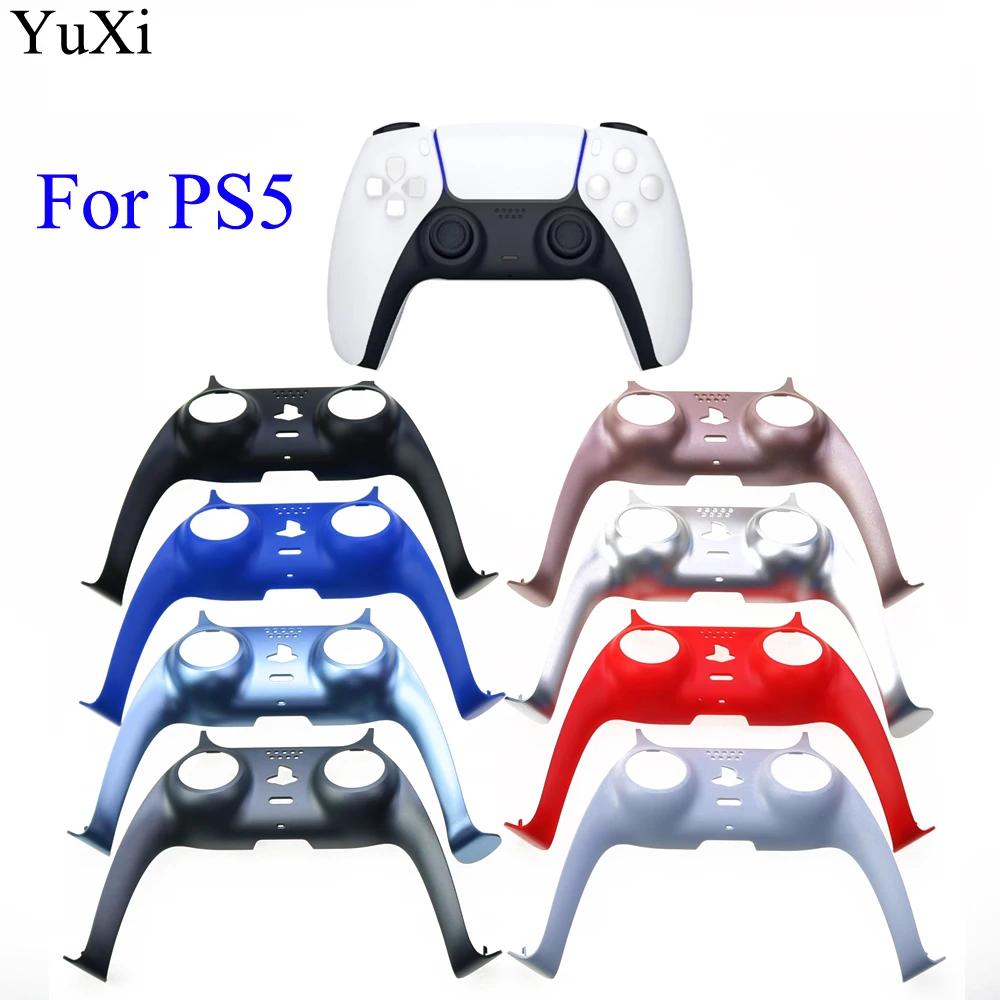 

YuXi For PS5 Controller Middle Decorative Strip Skin Shell Handle Decorative Clip Cover Clamp for PS5 Gamepad Accessories