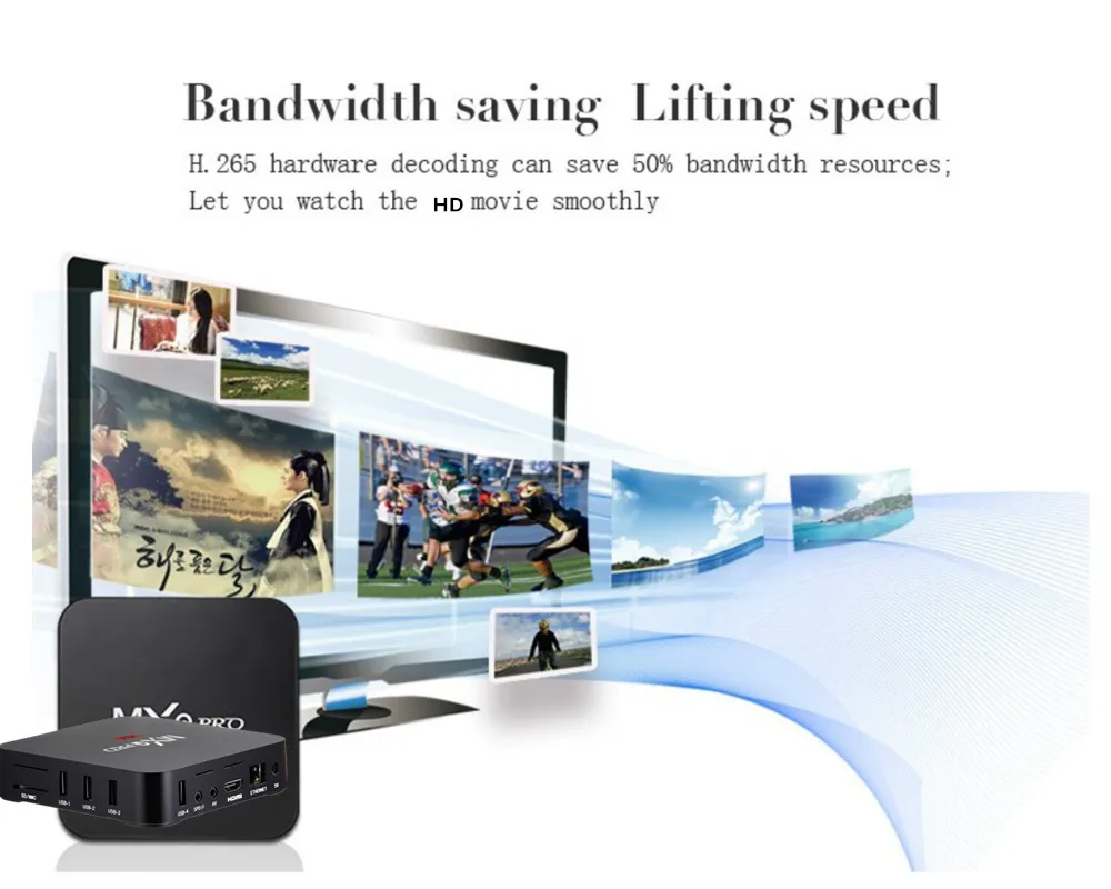 Smart TV Box Android 10.0 MXQ PRO 4K Allwinner H3 1G 8G 3D 2.4G WIFI Google Play Youtube Media Player Very Fast Set-Top | Электроника