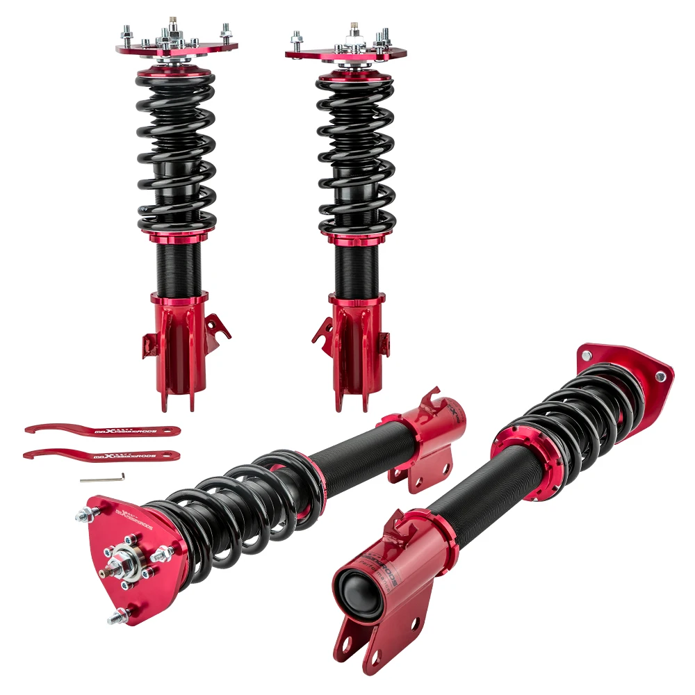 

MAXPEEDINGRODS Racing Coilovers Lowering Kits for Subaru Impreza WRX EJ20 EJ25 GDB 02-2007 Suspension 5x100 PCD for GDB GDA GGA
