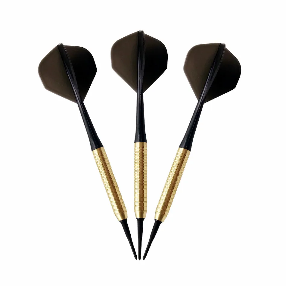 

Professional Electronic Dart Set 3 Pcs/set 17g Electronic Practice Dart Male Dart Copper Dart with Integrated One-piece Tail