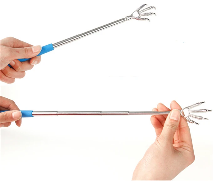 Выдвижная телескопическая Когтеточка для спины массажный комплект скребок