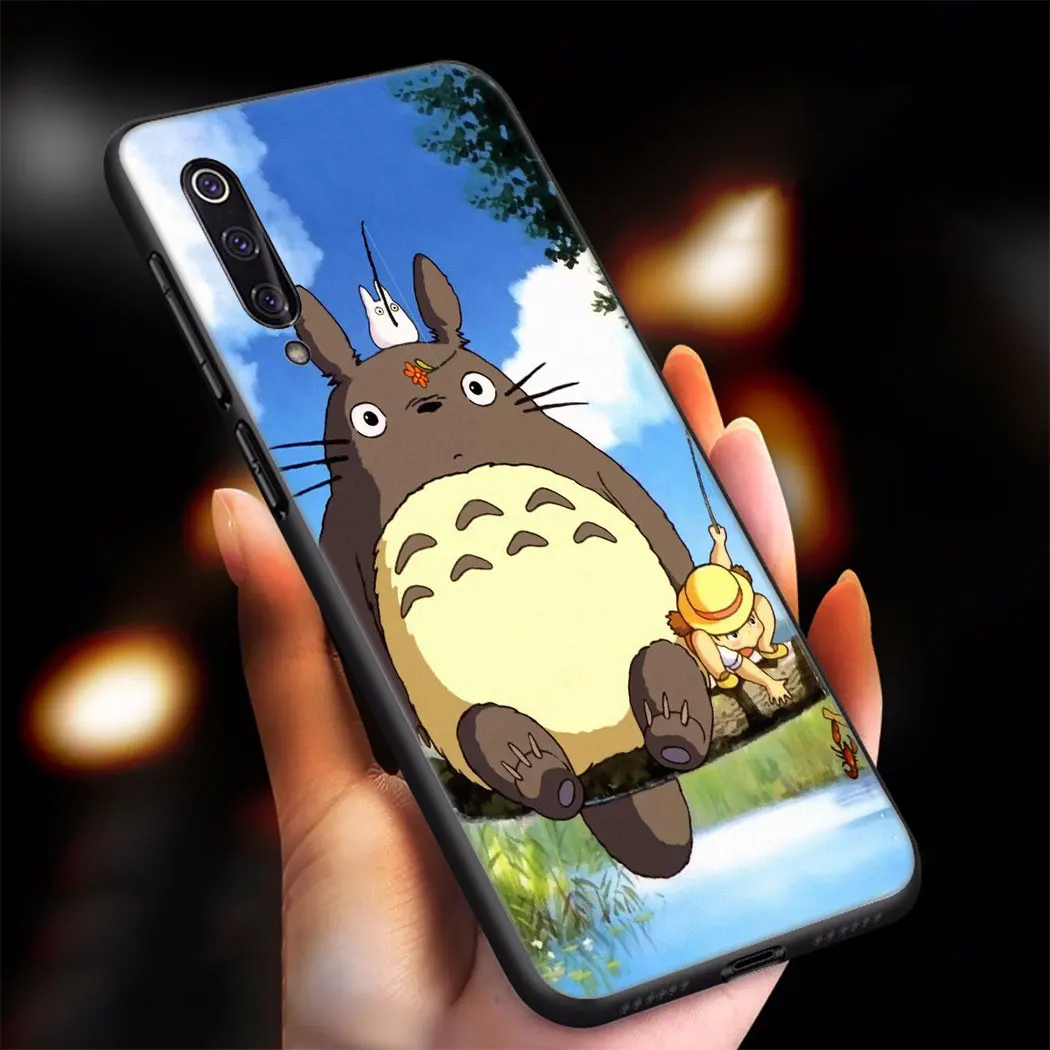 Мягкий силиконовый чехол с аниме Тоторо для Xiaomi 10 9 8 A2 A3 9T Lite Pro SE A1 CC9 CC9E 5X 6X MAX 3 |