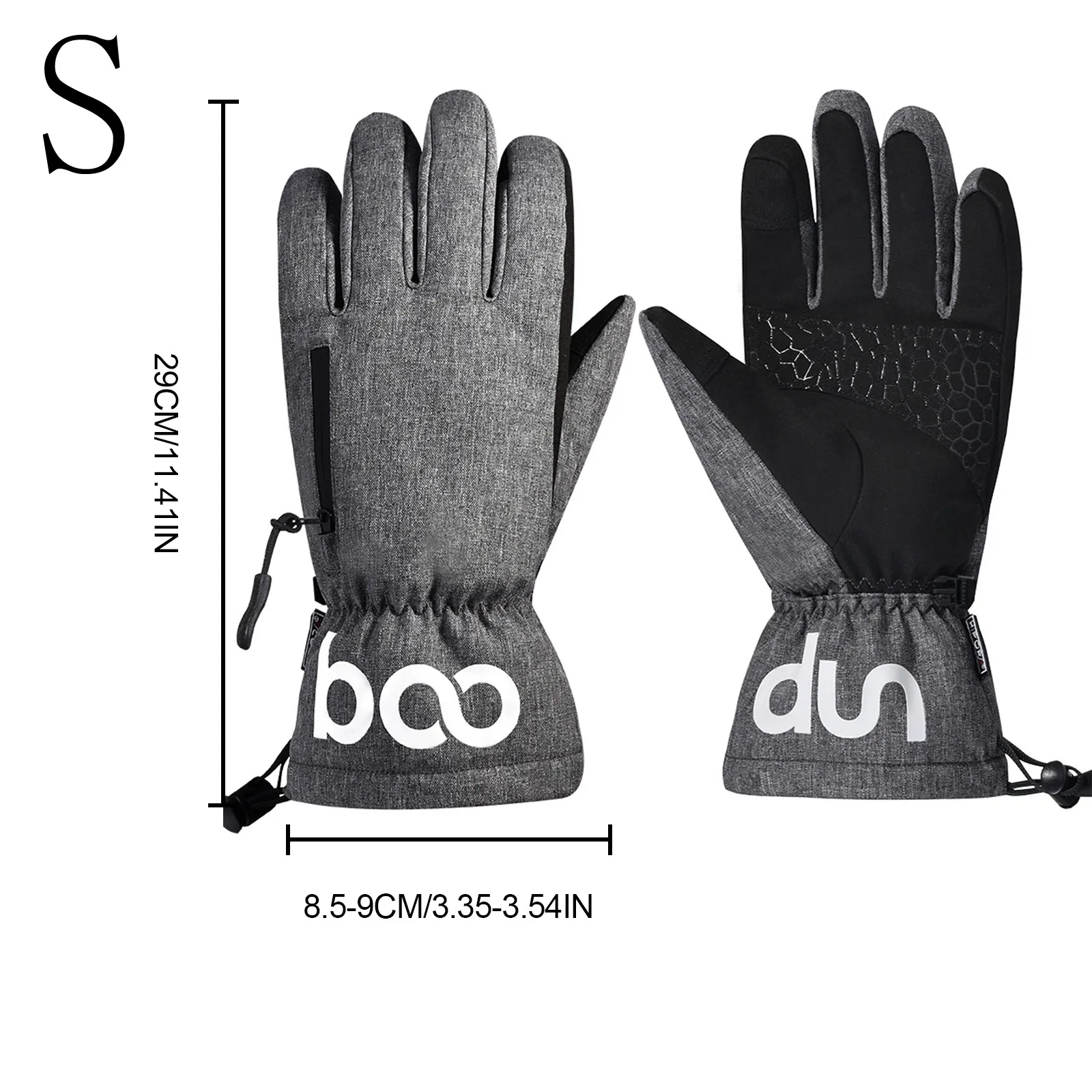

Winter Warm Snowboarding Ski Gloves For Men Women Kids Snow Mittens Ultralight Waterproof Skiing Gloves перчатки мужские зимние