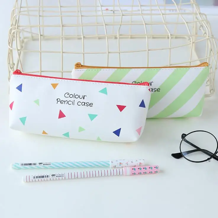 Чудесный Цвет из искусственной кожи Большой Ёмкость канцелярских