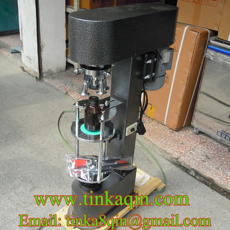 DK-50/D metal anti-theft cover lock machine Aluminum cover sealing machine Oral liquid bottle sealing machine bottle Sealer Lock