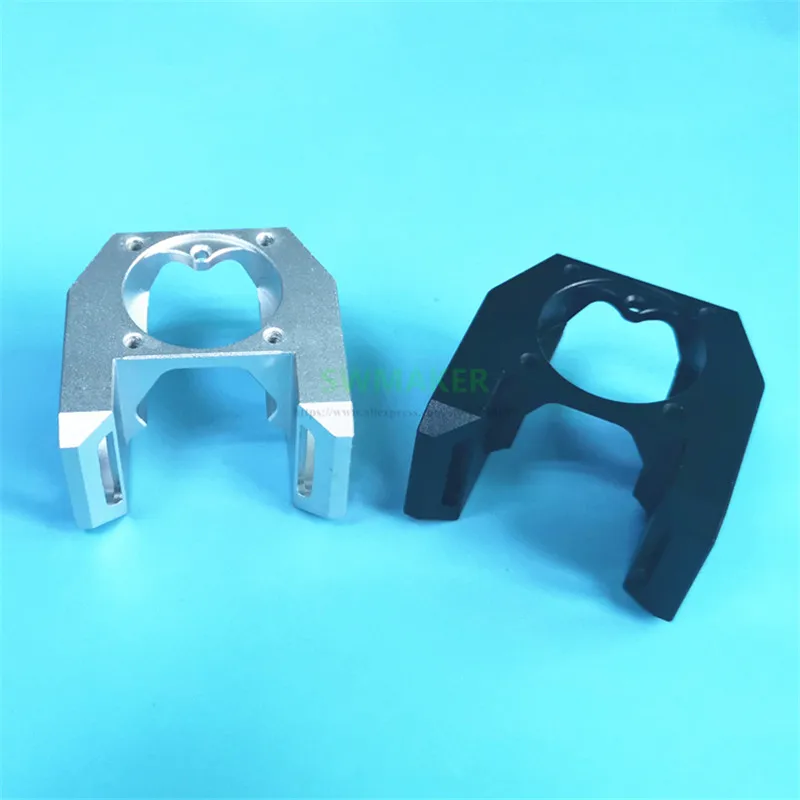 new 3d printer parts e3d v5s v6s hexagon heatsink fan duct super cool can assemble 3pcs 3010 cooling fans free global shipping