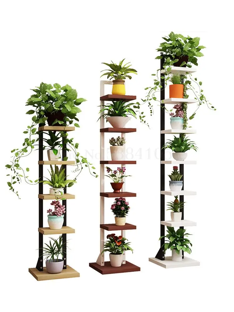 Стойка-подставка для зеленого цветка Многоуровневая комнатная стойка балкона в