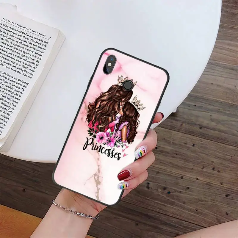 

Fashion Girl Phone Case For Xiaomi Redmi Note 4 4x 5 6 7 8 pro S2 PLUS 6A PRO