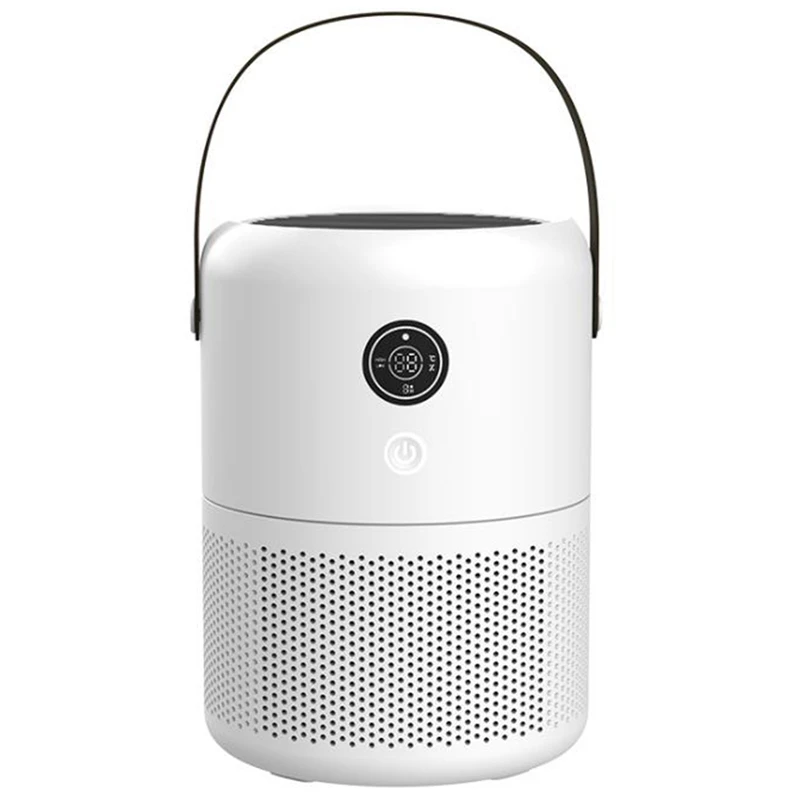 

Portable Air Purifier and Smart Display with True HEPA Air Filtration Technology and Carbon Filters for Rooms
