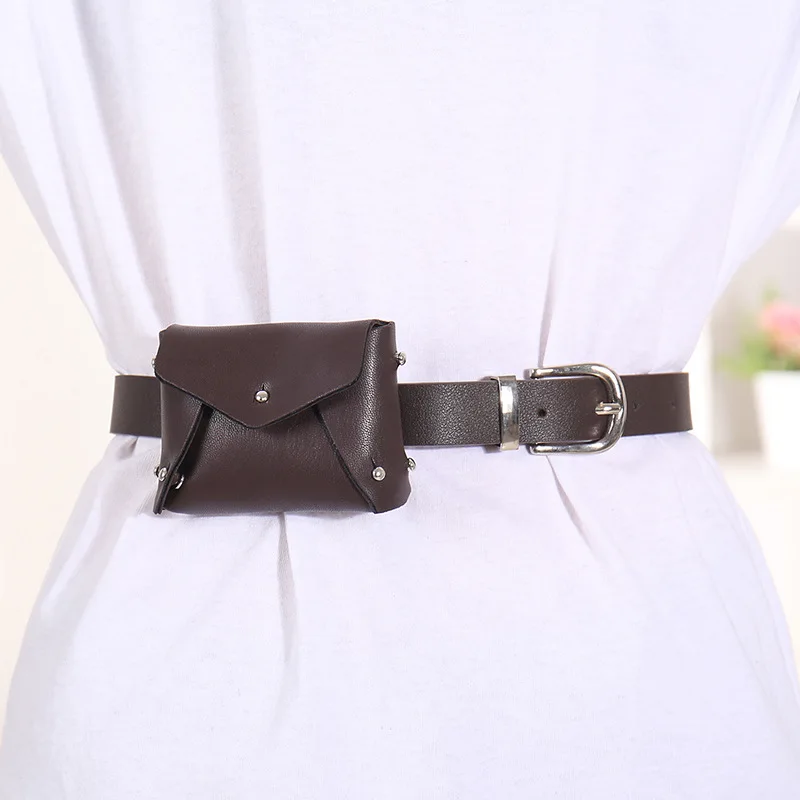 Весна 2020 новый дизайн одноцветная поясная сумка универсальные сумки для женщин
