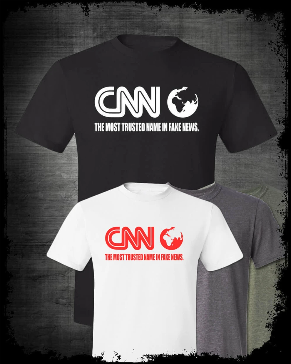 Cnn Fake News Network футболка Забавный Meme мошенник коррумпированный либеральный M5M медиа