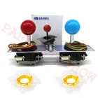 Оригинальный Джойстик Sanwa JLF-TP-8YT с 2 оригинальными восьмиугольными ограничителями для MAME, аксессуары для игровых автоматовЗапчасти для шкафа, 2 шт.