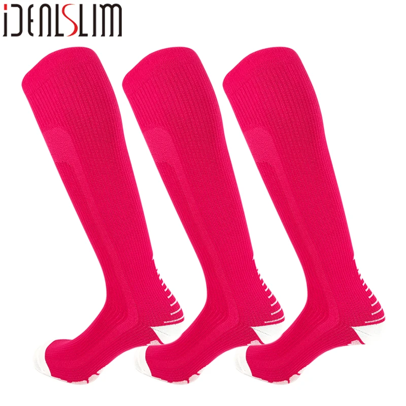 

IDEALSLIM 3 Pairs Compression Plantar Fasciitis Socks Men Women Stockings Varicose Veins Knee High Socks