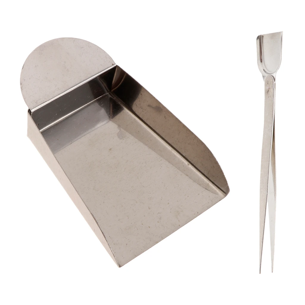 

Diamond Tweezer With Scoop For Stones Beads Shovel Gem Jewelry
