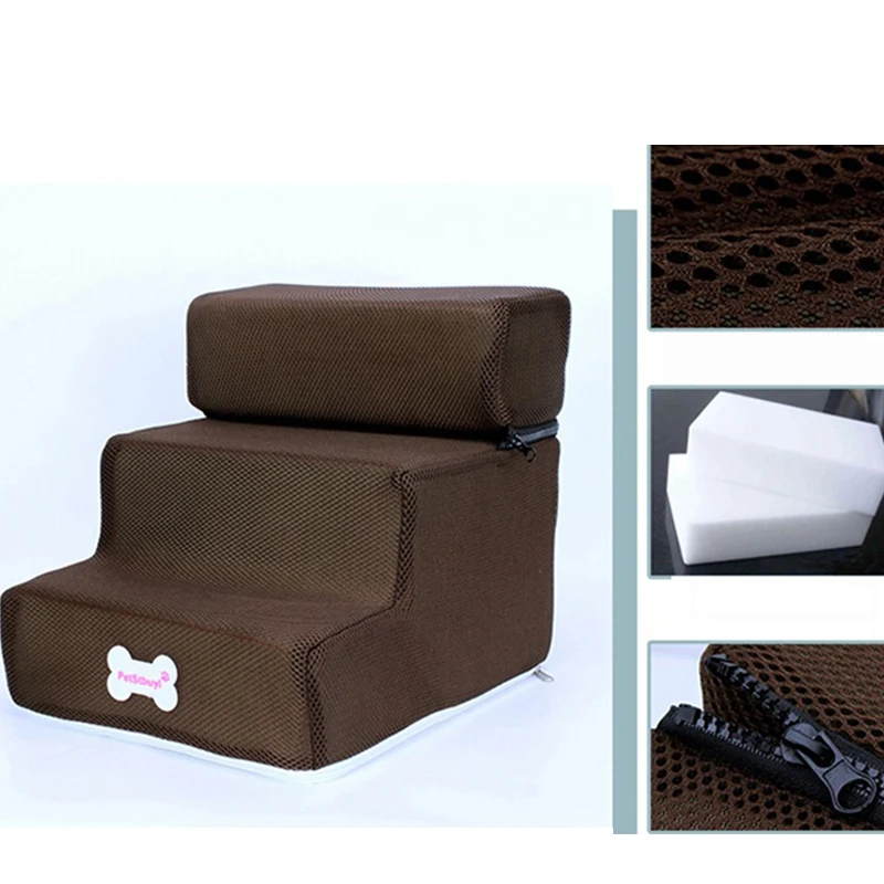 Маленькая Собака Щенок Кот собака Лестницы 3 лестница ступеньки домик Pet пандус