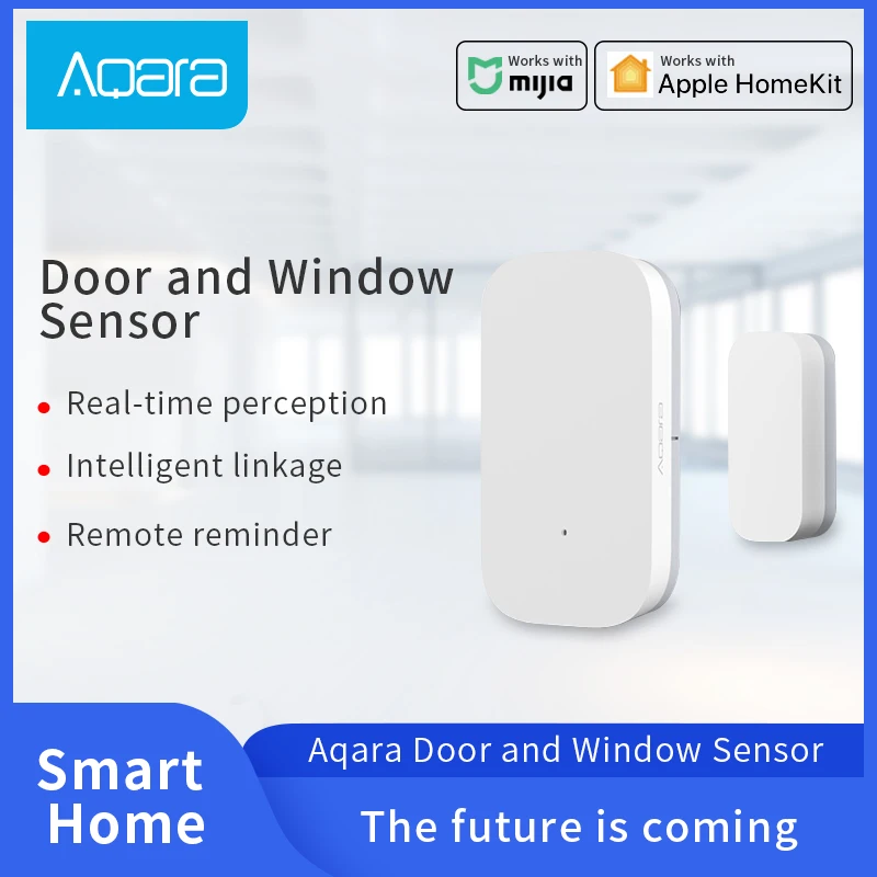 Датчик открытия окон и дверей Aqara Zigbee Беспроводной сенсор для умного дома Mijia