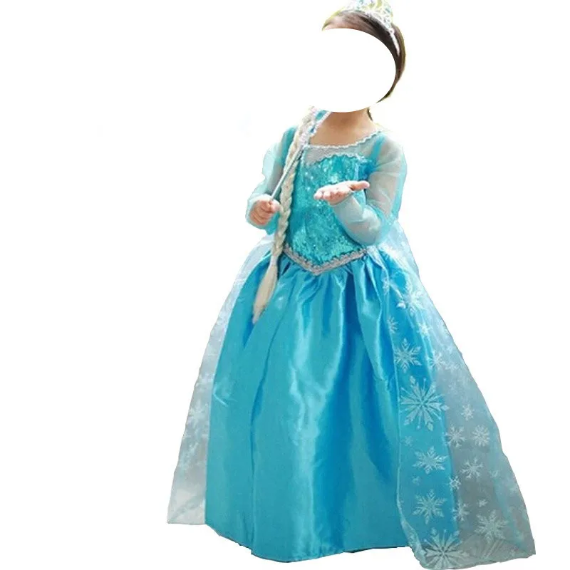 Нарядное платье для девочек костюм принцессы платья костюмированной вечеринки