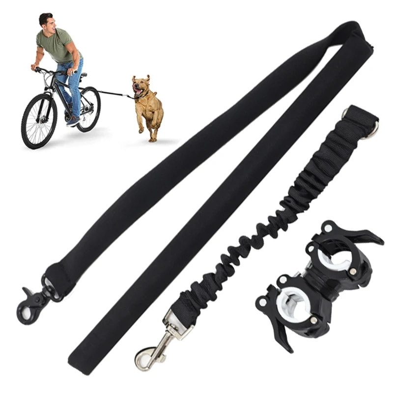 

Hands Free Dog Bicycle Exerciser Leash Newest Model with Pull Strength Leash Great Performance