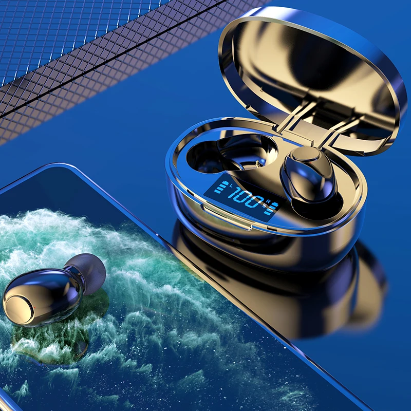 Настоящая беспроводная гарнитура 5 0 TWS мини наушники водонепроницаемые в ухо