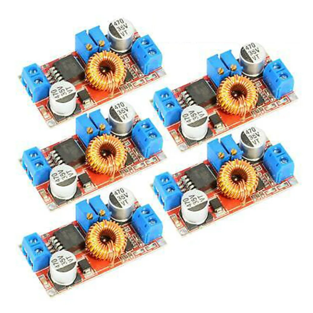 

5pcs XL4015 5A DC Step Down Voltage Constant Converter Module Useful New