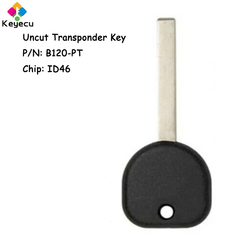 KEYECU Uncut новый транспондер зажигания Автомобильный ключ с чипом ID46 для Chevrolet Express GMC