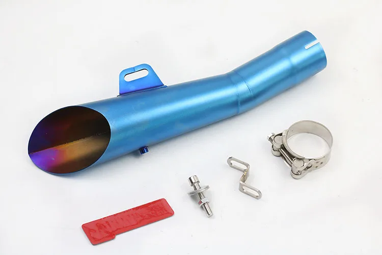 51 мм Универсальная выхлопная труба для мотоцикла YZF R6 R15 R1 XMAX300 GSX TMAX GSX250 AK Escape Moto HP GP