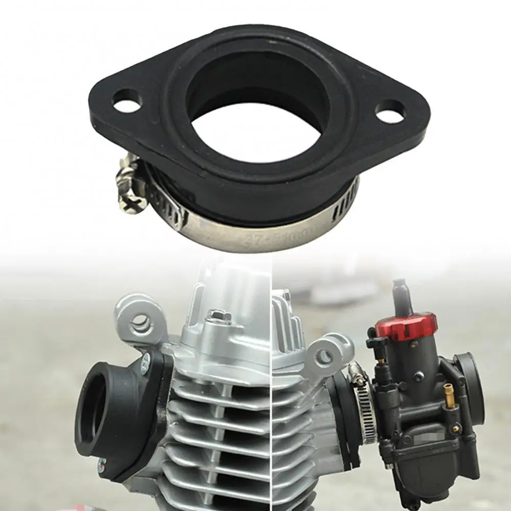 

Motorcycle Carburetor Intake Manifold Rubber Interface Adapter for PWK32 34MM