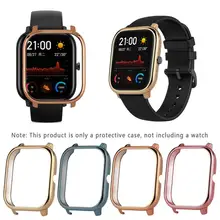 Protective Case for Amazfit GTS Plastic Frame Bumper Cover for Xiaomi Huami Amazfit GTS Smart Watch Bracelet Hard PC Protector