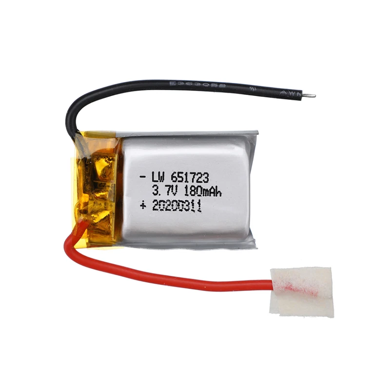 37 v 180mah литий полимерный батарея
