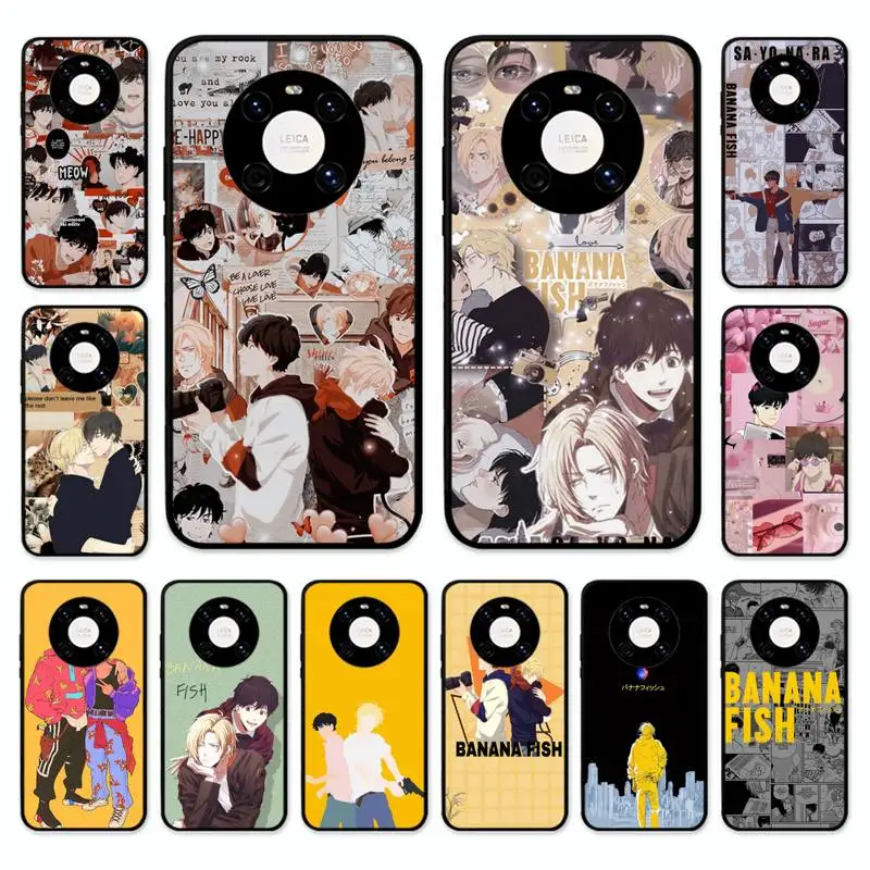 

Japan Anime Banana Fish Phone Case For Huawei Nova 7 Se 5 3i 3e 3 2 5i Mate 10 20 Lite 30 40 Pro 20x 9 Cover