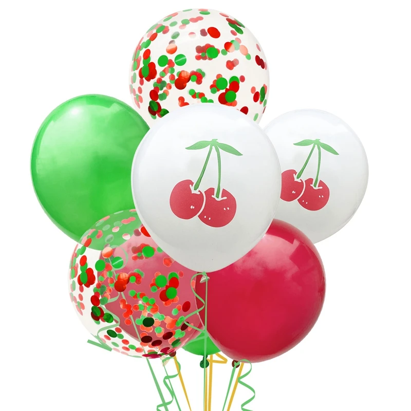 12 дюймов 14 шт Летний Фруктовый ананас черешня Арбуз Лимон латексный шарик для дня