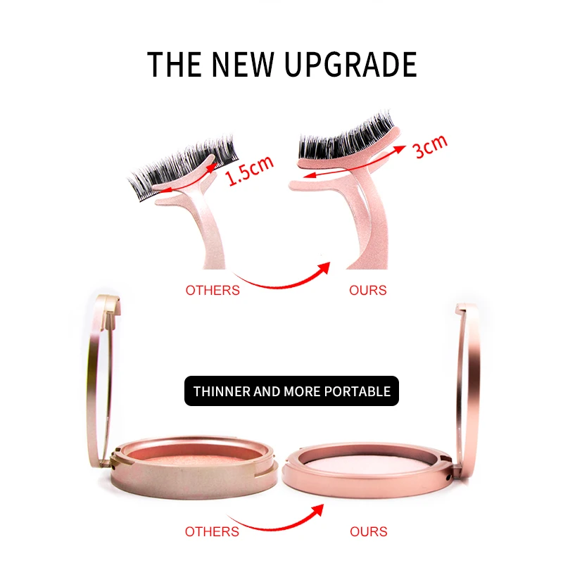 Магнитные ресницы магнитные накладные натуральные норковые 3D/6D искусственные