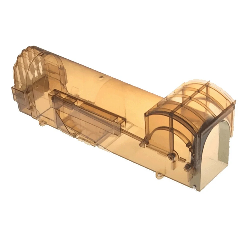 New material Nontoxic Rat Cage Catch Mice Rodent Control Bait Hamster Mouse Trap Transparent Humane Live Mousetrap |
