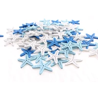 mixing star wooden buttons for handwork for clothing scrapbooking crafts diy clothes sewing accessories natural button supplies