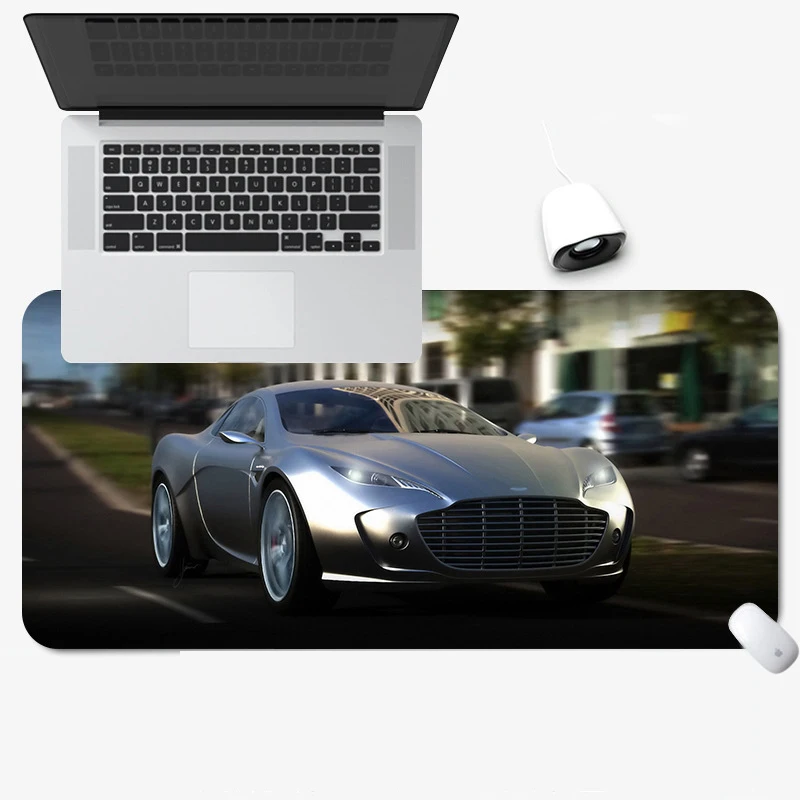 

Gaming Mouse Pad Cool Sports Car Gaming Player Desk Mat Computer Accessories Table Pad Waterproof And Non-slip Keyboard Mousepad
