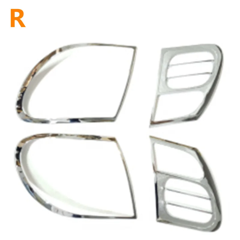 Автомобильный головной светильник с хромированным каркасом задний для NISSAN Sunny