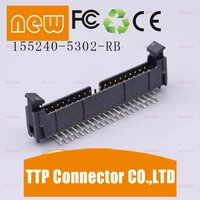 2pcslot 40p 155240 5302 rb connector 100 new and original